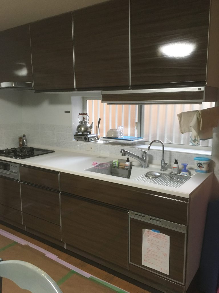 A様邸システムキッチン工事