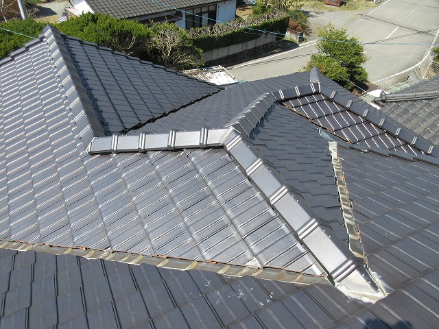 複雑な形状の屋根