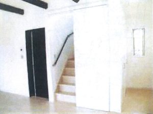 リビング階段ドア