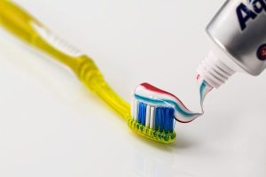 歯磨き粉の付け方