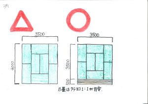 畳の敷き方基本
