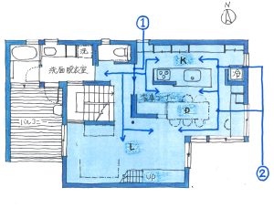  回遊動線②