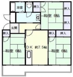 生活空間を分ける工夫