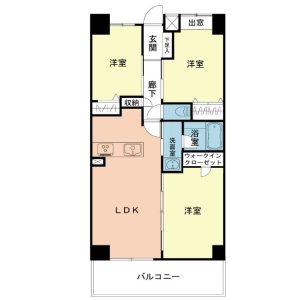 個性的な間取りへ