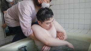 浴槽の浸かり方