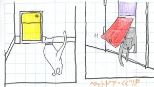ペットドア　