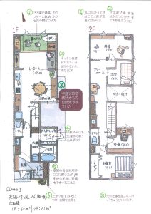 細長い部屋でも