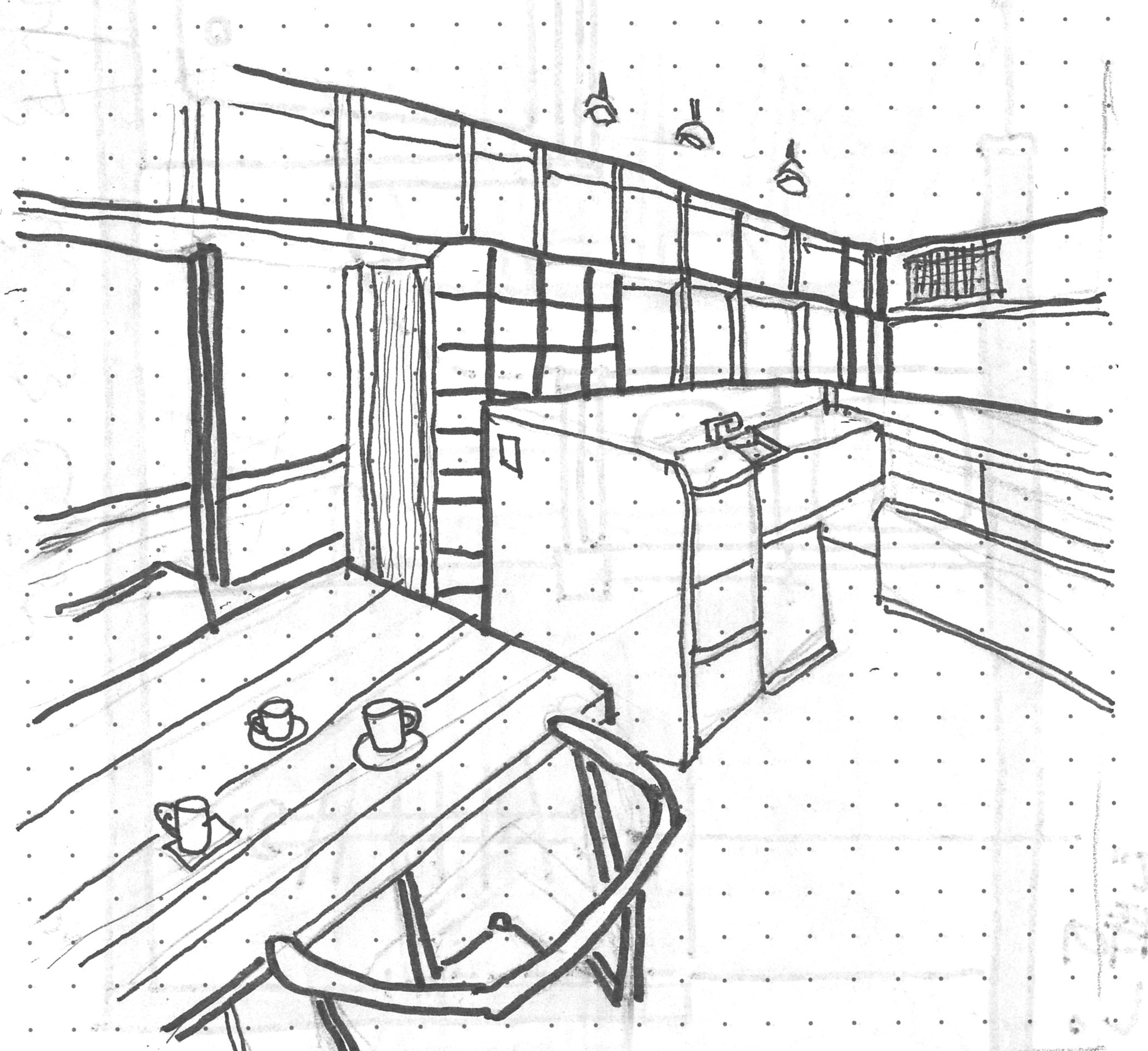リビングとダイニングの関係