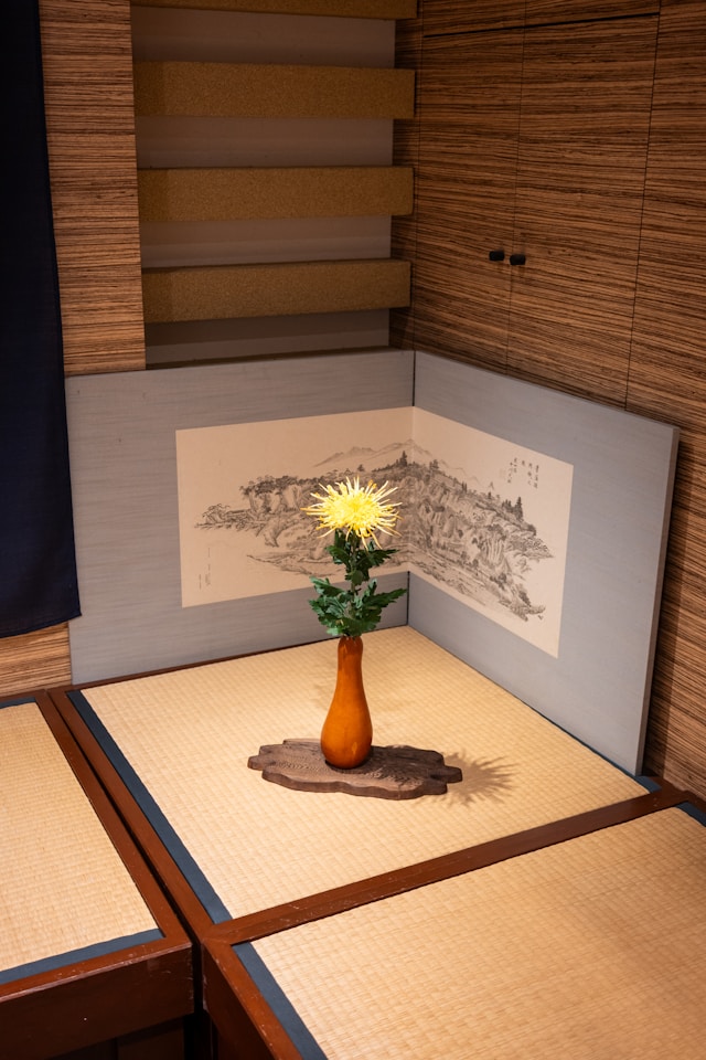 洋室に畳コーナー